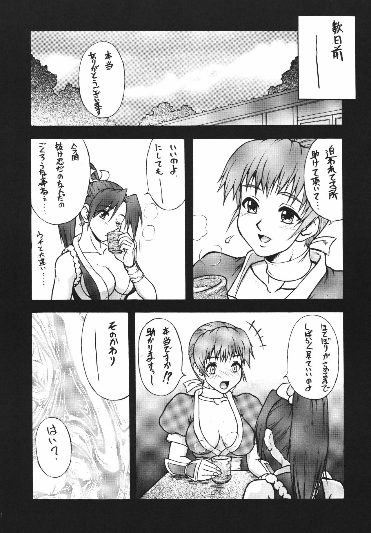 [Motsu Ryouri (Motsu)] Motsu no Nijiru Soushuuhon Kasumi Hen (DOA, KOF) [Digital] page 28 full