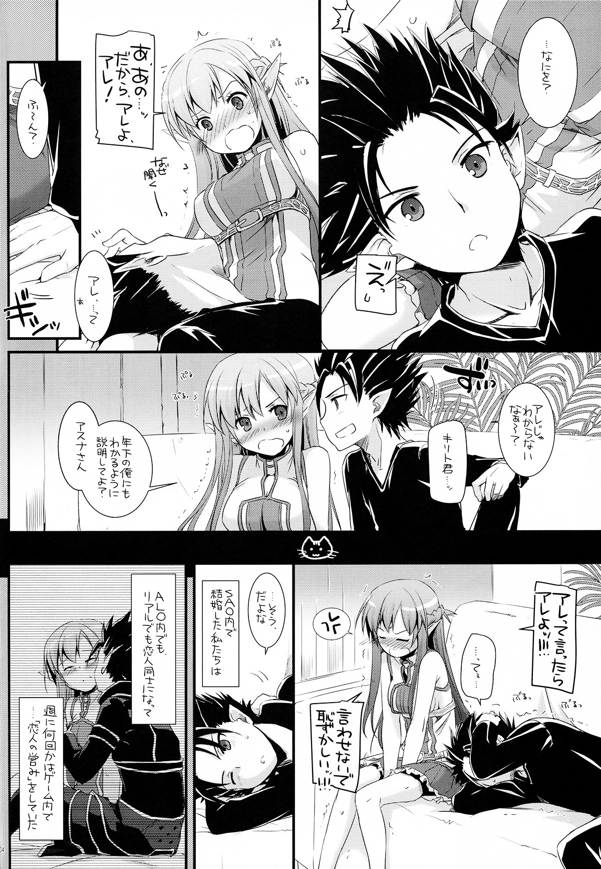 (C82) [Digital Lover (Nakajima Yuka)] D.L.action 70 (Sword Art Online) page 5 full