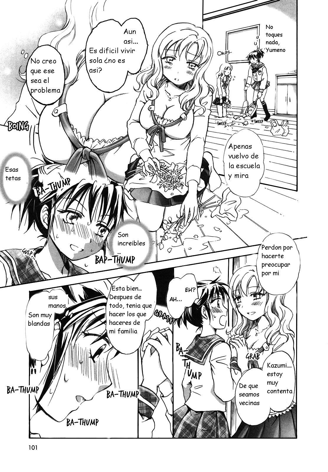 [Mira] Tonari no Yumeno-san | My Neighbor Yumeno-san (Shiro Yuri Girls Love Paradise) [Spanish] [Kurotao] page 6 full