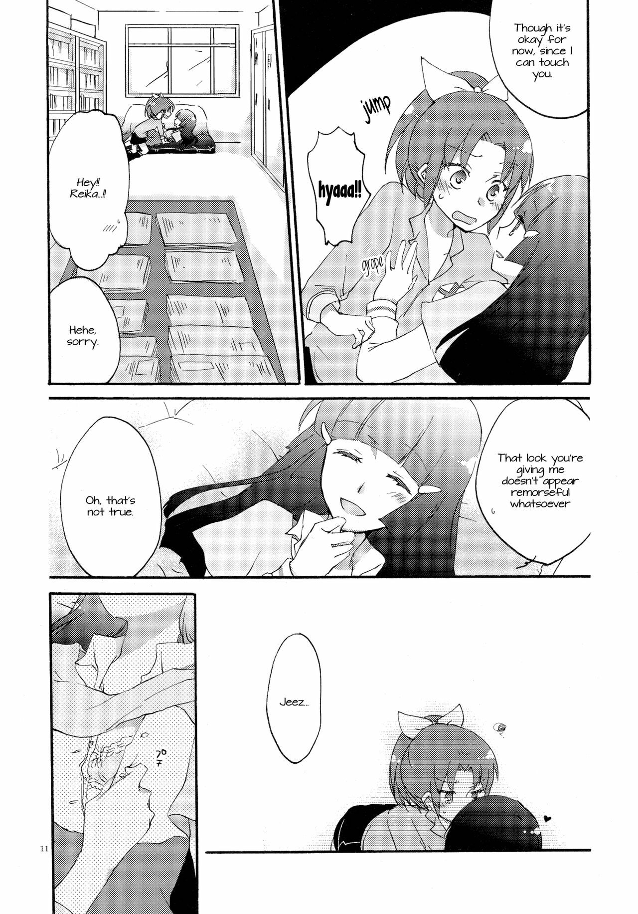 (COMIC1☆6) [Niratama (Sekihara)] Doyoubi no Gogo ni. - Saturday Afternoon (Smile PreCure!) [English] [Yuri-ism] page 10 full