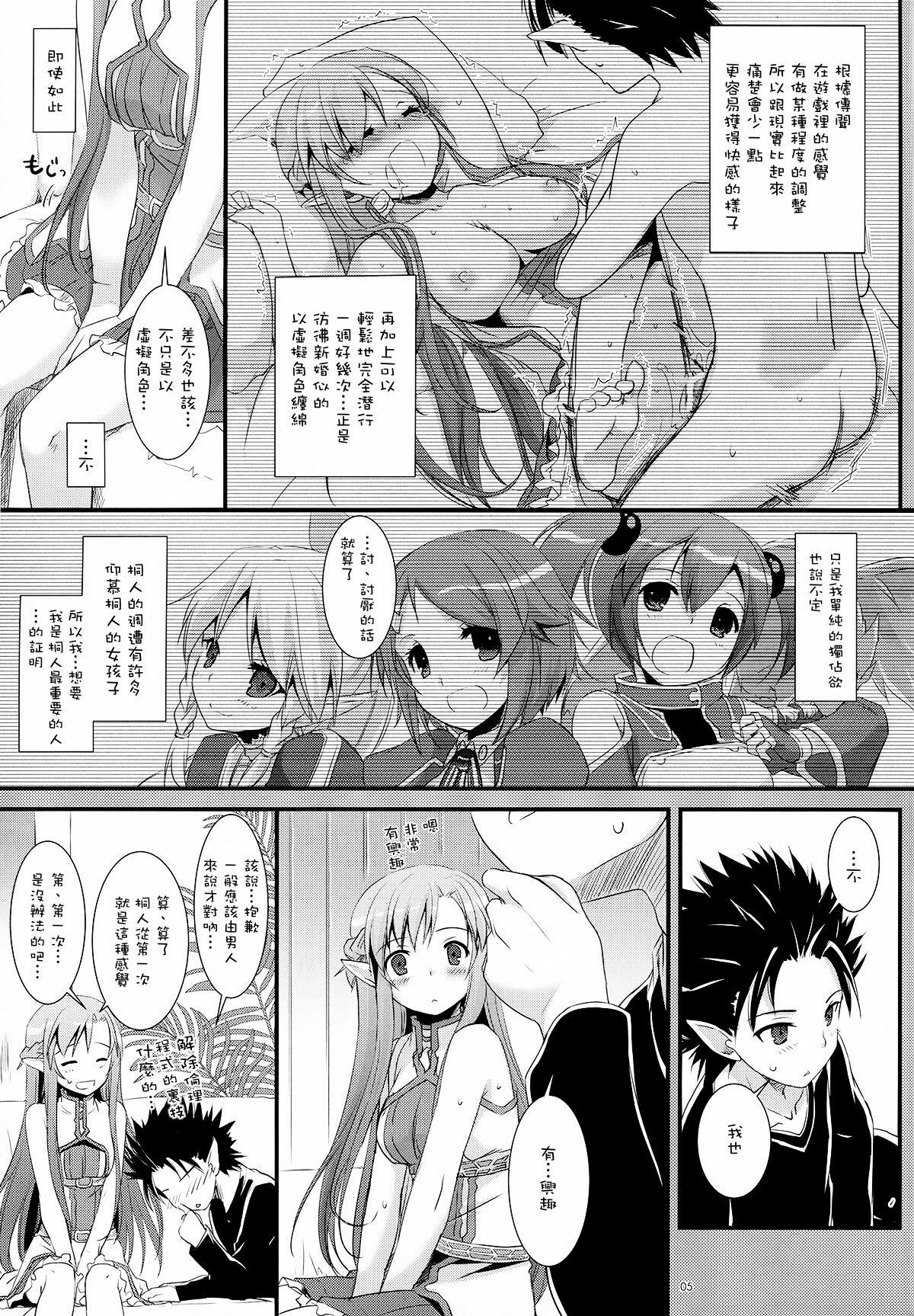 (C82) [Digital Lover (Nakajima Yuka)] D.L.action 70 (Sword Art Online) [Chinese] [Genesis漢化] page 6 full