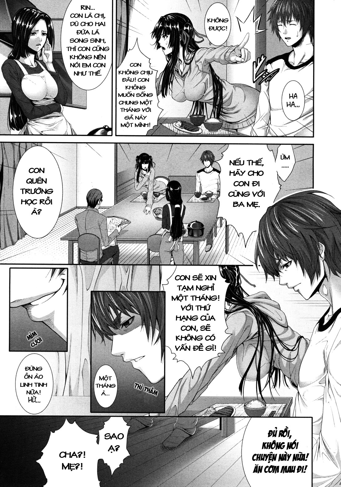 [Zucchini] Soukan Twins | Incest Twins (COMIC MUJIN 2012-04) [Vietnamese Tiếng Việt] page 7 full