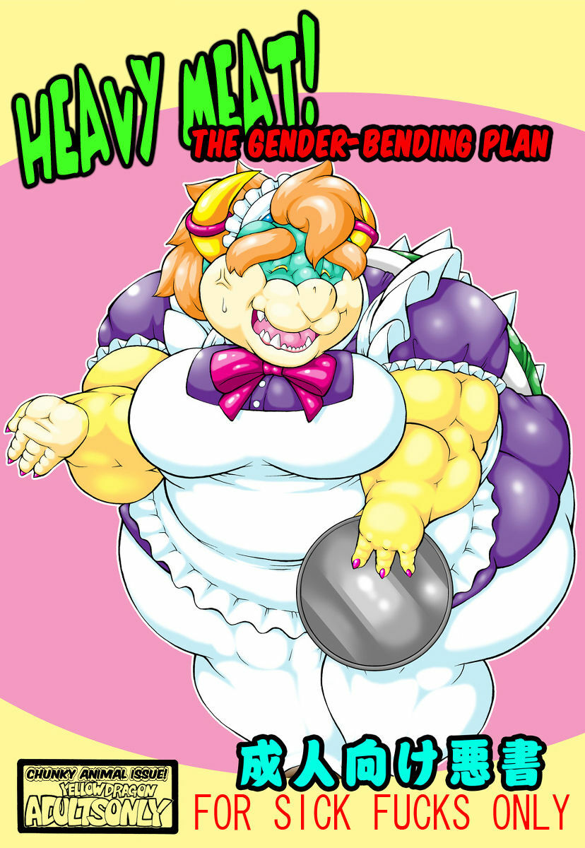 (C76) [boyonanimaru (YELLOW DRAGON)] Jou Niku Osukemomesu-ka Keikaku | Heavy Meat! The Gender-Bending Plan (Super Mario Brothers) [English] {sdovsa} page 1 full