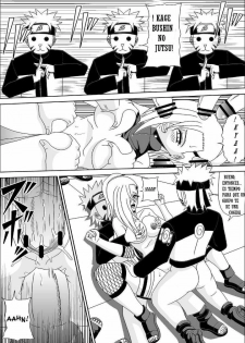 [Pyramid House (Muscleman)] Kunoichi Ryoujoku Tane Tsuki Shugyou | Vergüenza Kunoichi entrenamiento de Impregnación (Naruto) [Spanish] [NTINFS] - page 16