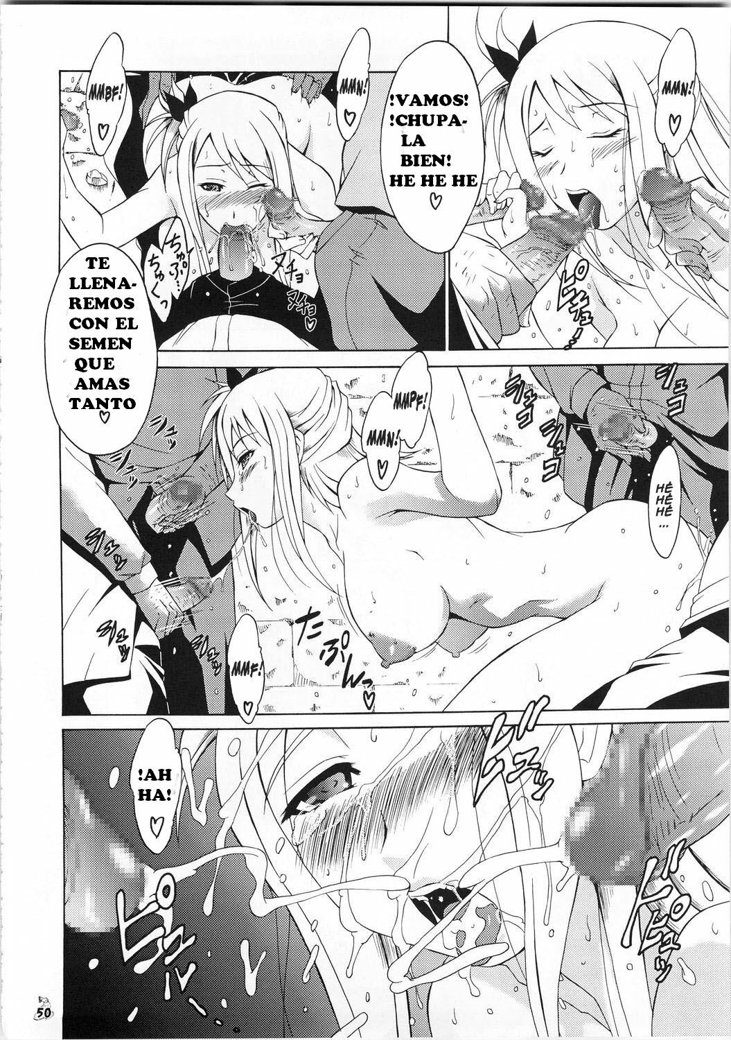 (C73) [Tsurikichi Doumei (Shiomi Yuusuke)] Shuukan Seinen Magazine (Fairy Tail) [Spanish] [NTINFS] [Incomplete] page 14 full