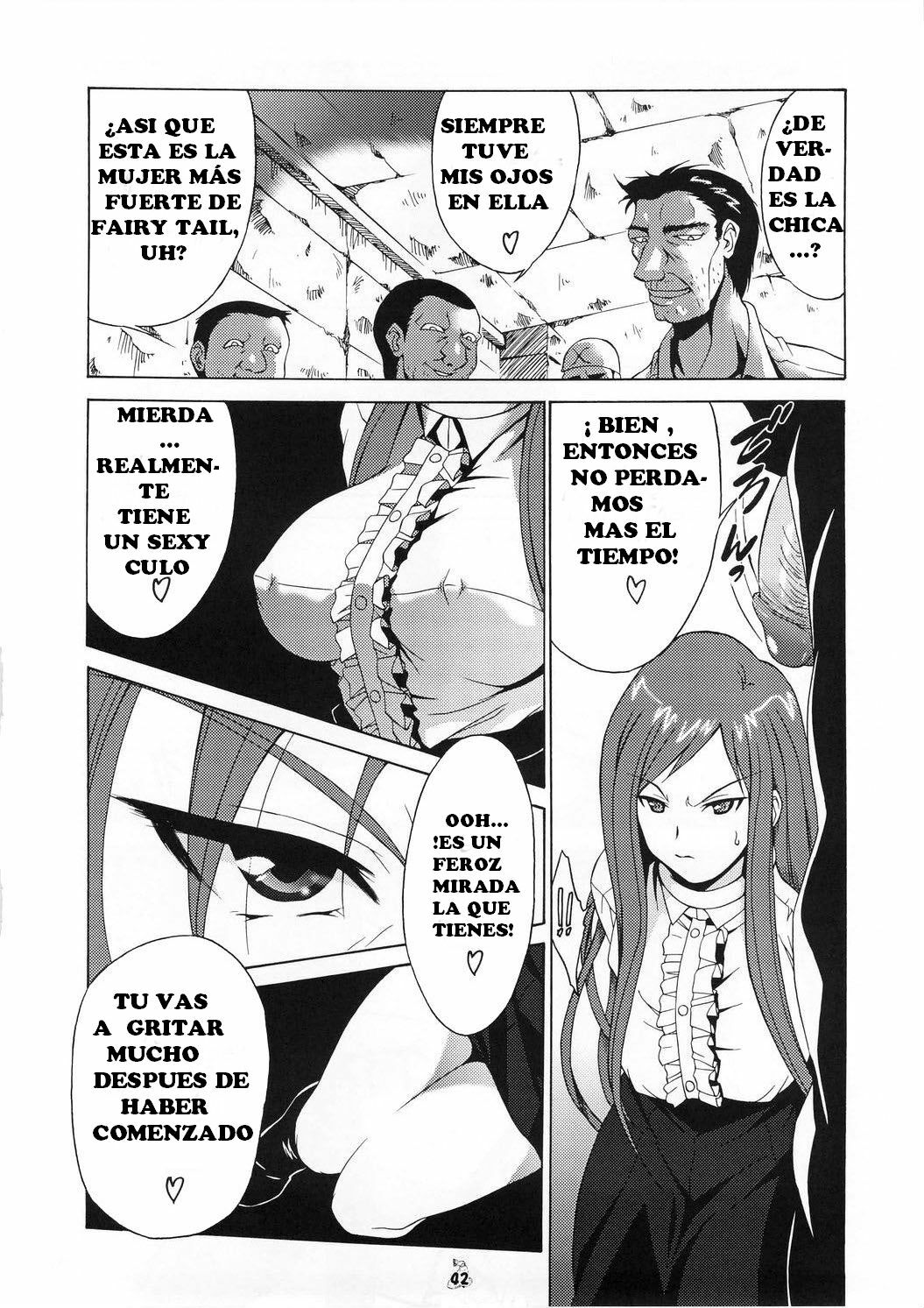 (C73) [Tsurikichi Doumei (Shiomi Yuusuke)] Shuukan Seinen Magazine (Fairy Tail) [Spanish] [NTINFS] [Incomplete] page 6 full