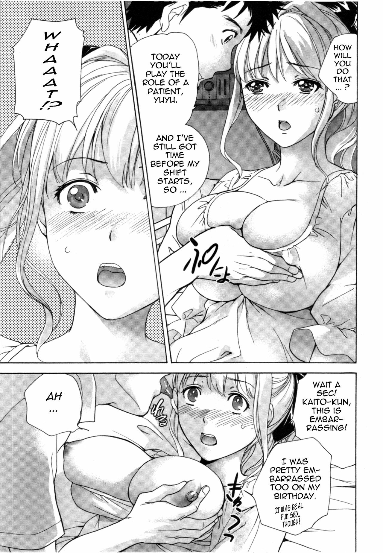 [Fujisaka Kuuki] Nurse o Kanojo ni Suru Houhou - How To Go Steady With A Nurse 4 [English] [Tadanohito] page 58 full