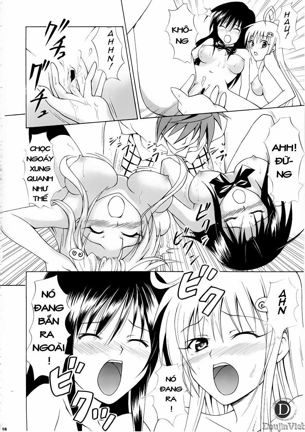 (C74) [TORA MACHINE (Kasukabe Taro)] Harenchitte Level Janezo! | That's not the Level of Indecency! (To LOVE-Ru) [Vietnamese Tiếng Việt] page 19 full