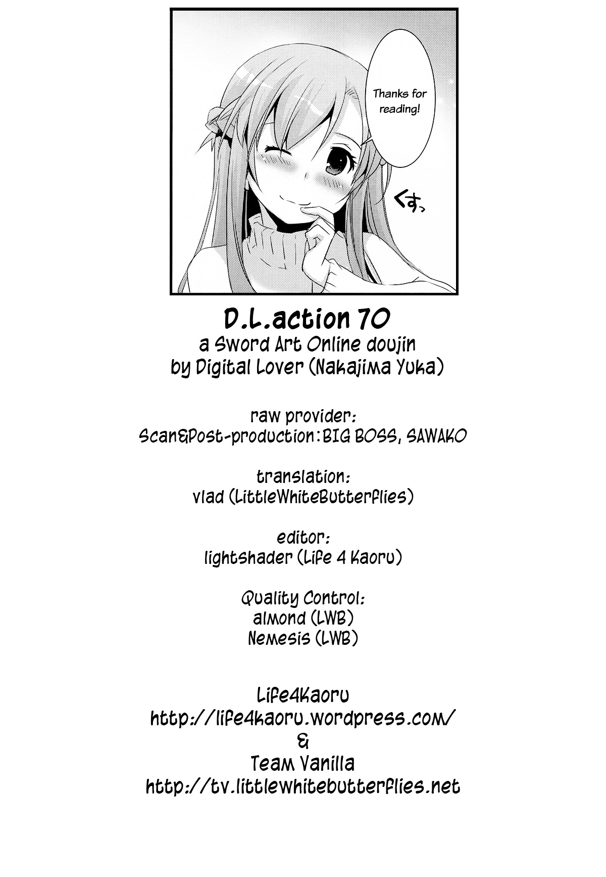 (C82) [Digital Lover (Nakajima Yuka)] D.L.action 70 (Sword Art Online) [English] [Life4Kaoru + TV] page 22 full