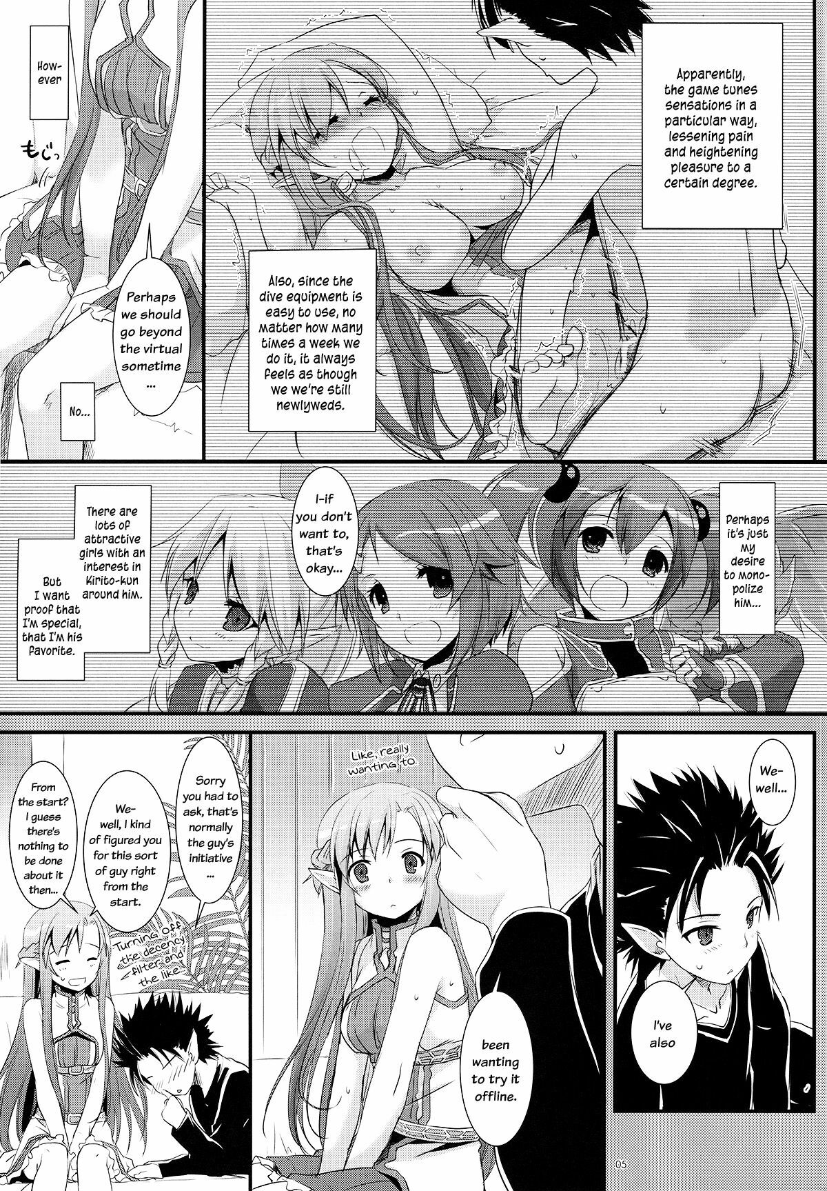 (C82) [Digital Lover (Nakajima Yuka)] D.L.action 70 (Sword Art Online) [English] [Life4Kaoru + TV] page 6 full