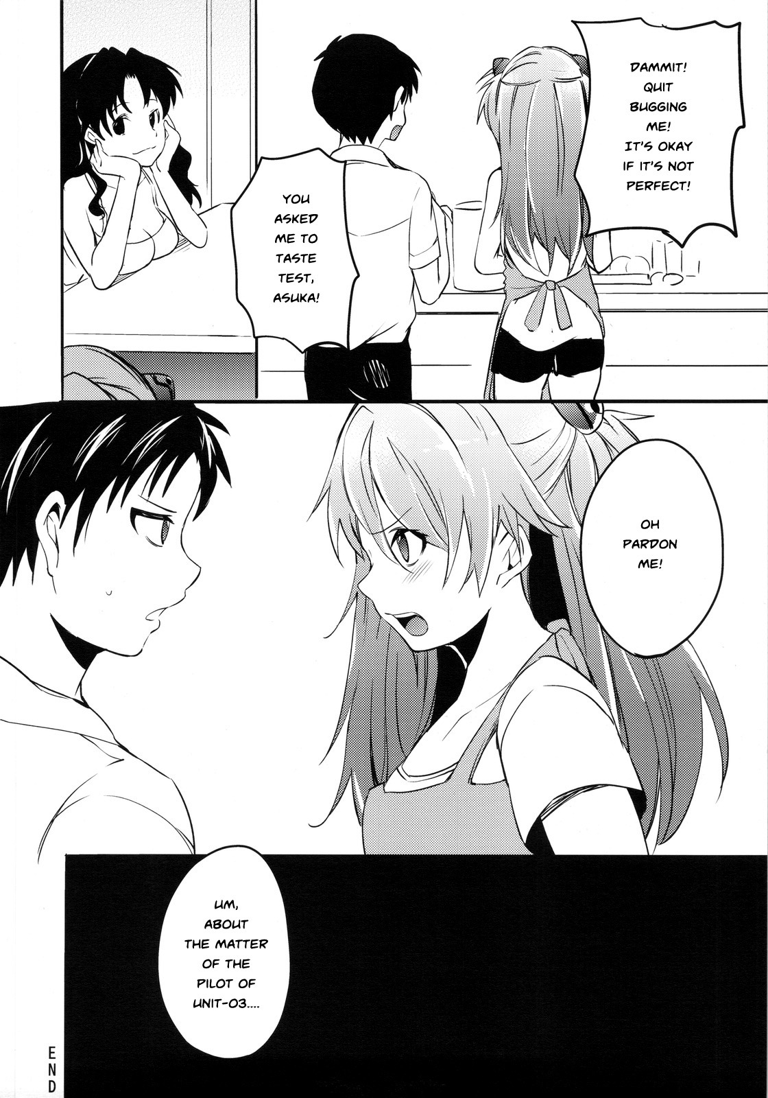 (C82) [Pannacotta (Shono Kotaro)] Renai Beginner + Paper (Neon Genesis Evangelion) [English] page 23 full