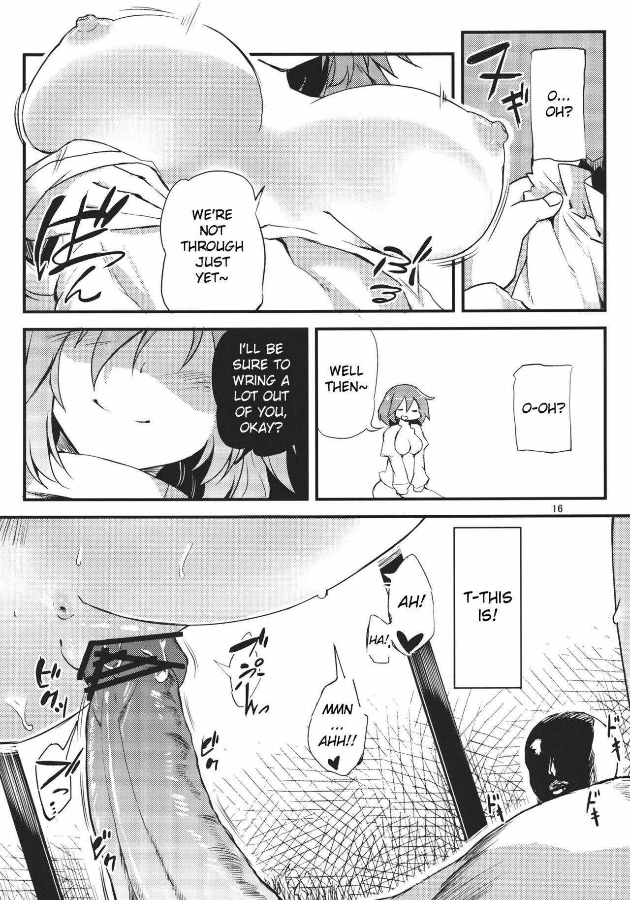 (Reitaisai 9) [Batsu Jirushi (Batsu)] x Letty (Touhou Project) [English] page 16 full