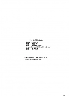 (C82) [Dashigara 100% (Minpei Ichigo)] Volley wa Yaranakatta (Dead or Alive) - page 29