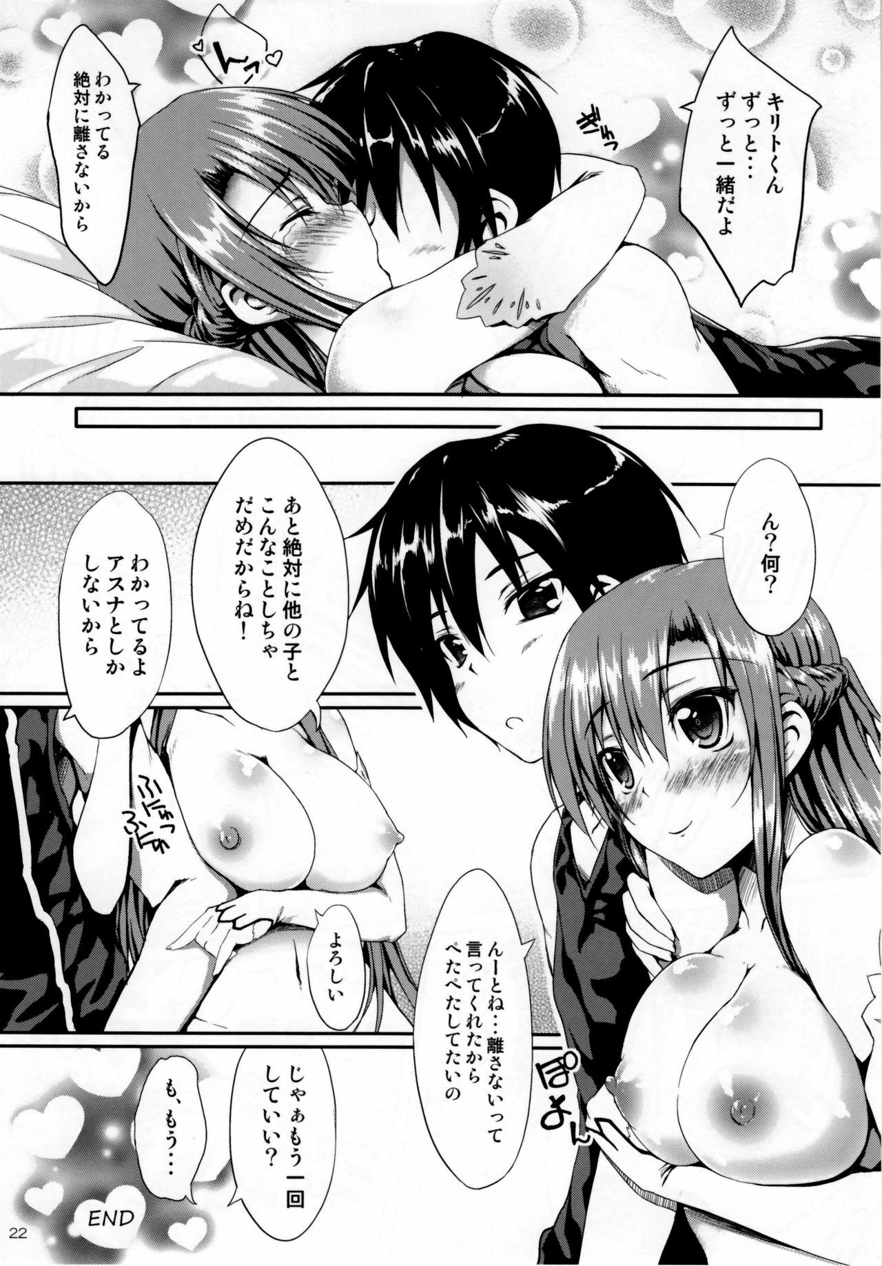 (C82) [Mugen@WORKS (Akiduki Akina)] Shinkon Quest (Sword Art Online) page 21 full