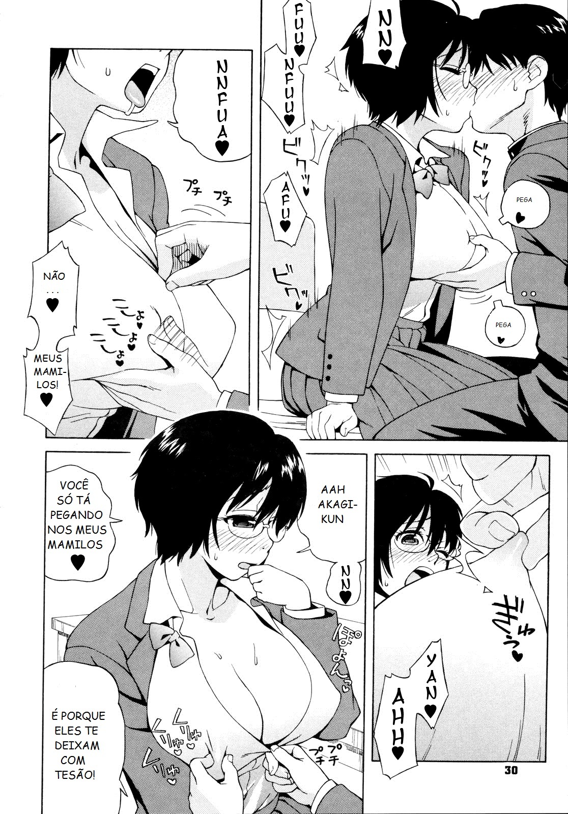 [Jingrock] Shishunki wa Hatsujouki. - Adolescence is a sexual excitement period. | A Adolescência é um Período de Tesão Ch. 1-3 [Portuguese-BR] [Mr Bronha] page 34 full