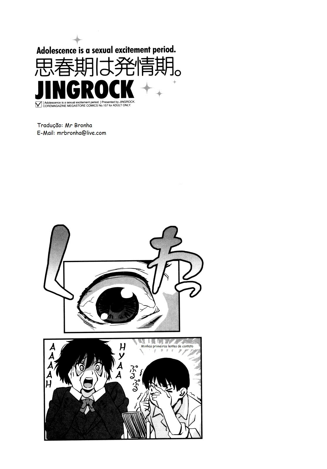 [Jingrock] Shishunki wa Hatsujouki. - Adolescence is a sexual excitement period. | A Adolescência é um Período de Tesão Ch. 1-3 [Portuguese-BR] [Mr Bronha] page 45 full