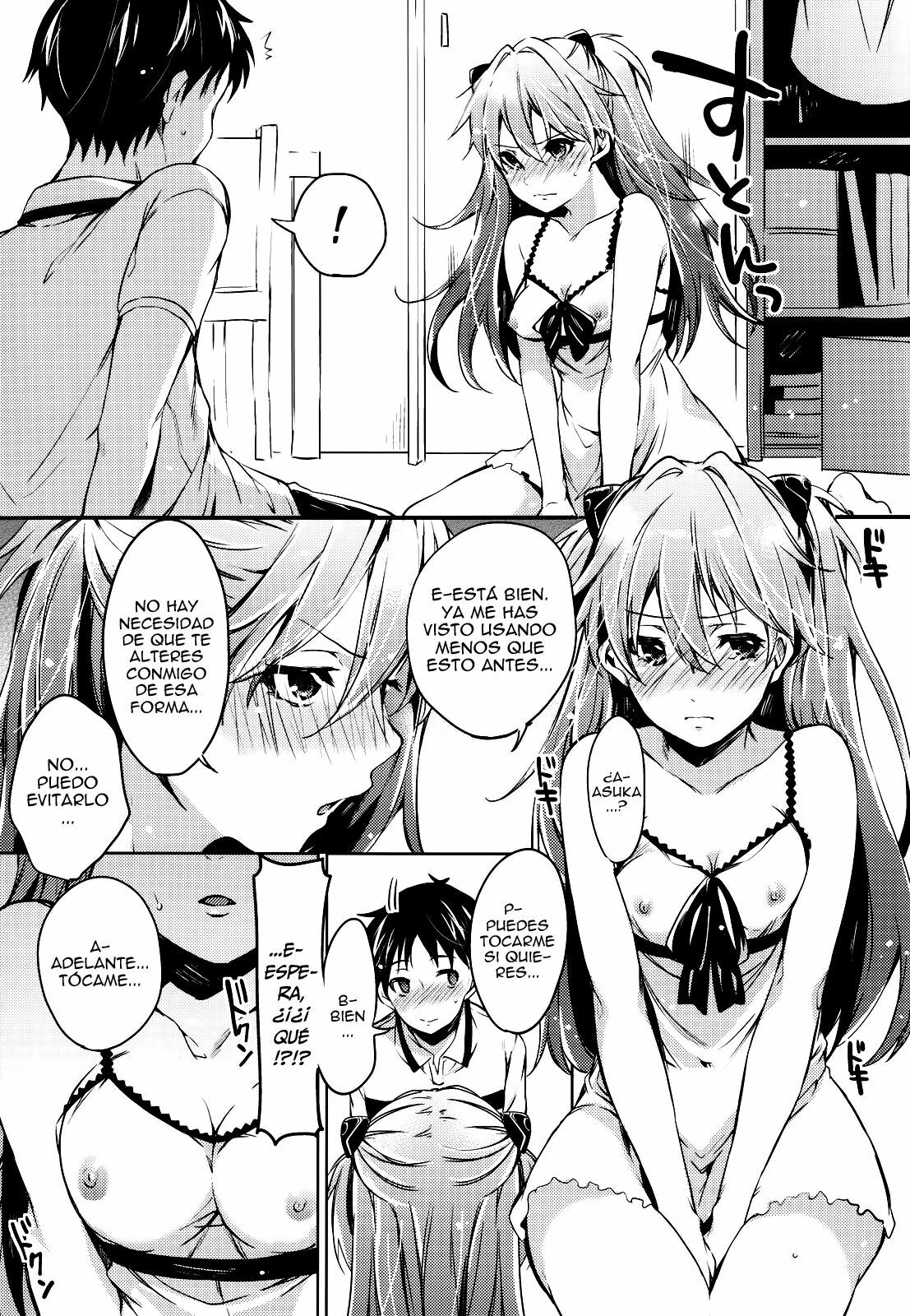 (C82) [Pannacotta (Shono Kotaro)] Renai Beginner + Paper (Neon Genesis Evangelion) [Spanish] [H-Elite no Fansub] page 7 full