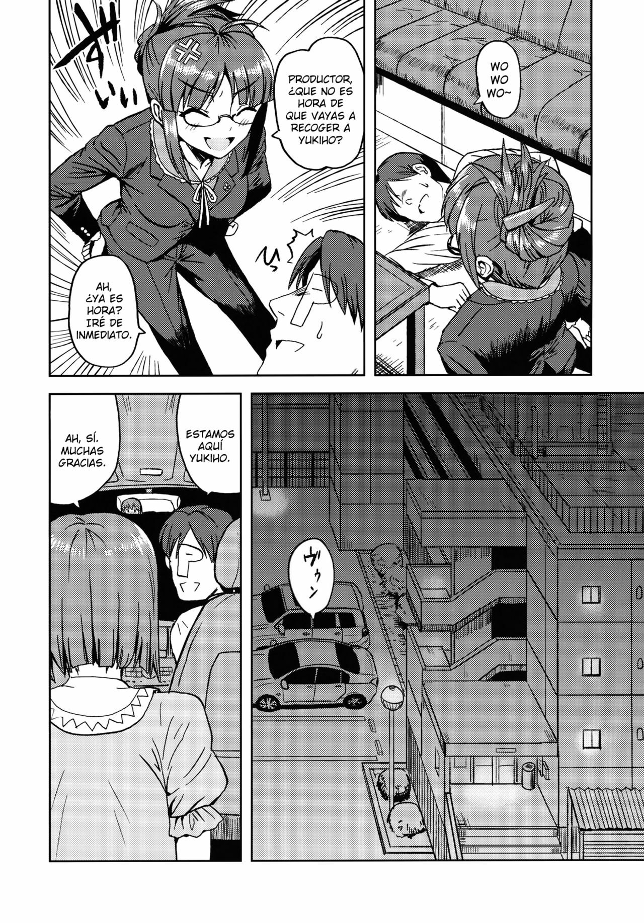 (SC56) [PLANT (Tsurui)] Yowaki na Vampire (THE IDOLM@STER) [Spanish] [H-Elite no Fansub] page 5 full