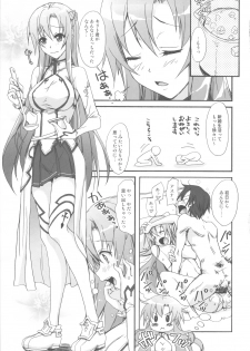 (C82) [STAMETCH! (Takaku Tubby)] Asuna to no Seikatsu ga Motto Eroku Naru Hon (Sword Art Online) - page 8