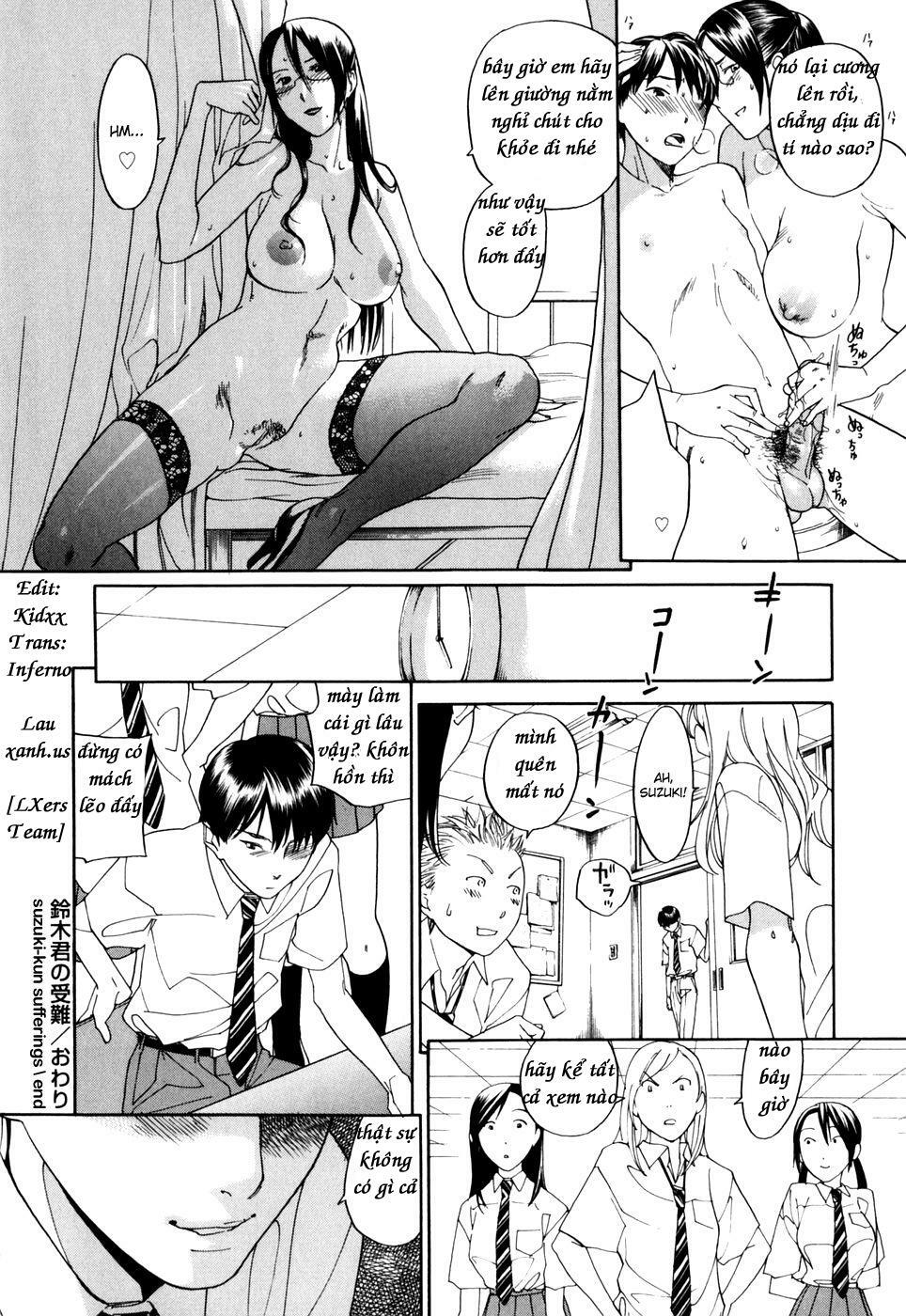 [Yonekura Kengo] Suzuki-kun no Junan | Suzuki-kun Sufferings (Warau Kangofu) [Vietnamese Tiếng Việt] [Team LXERS] page 20 full