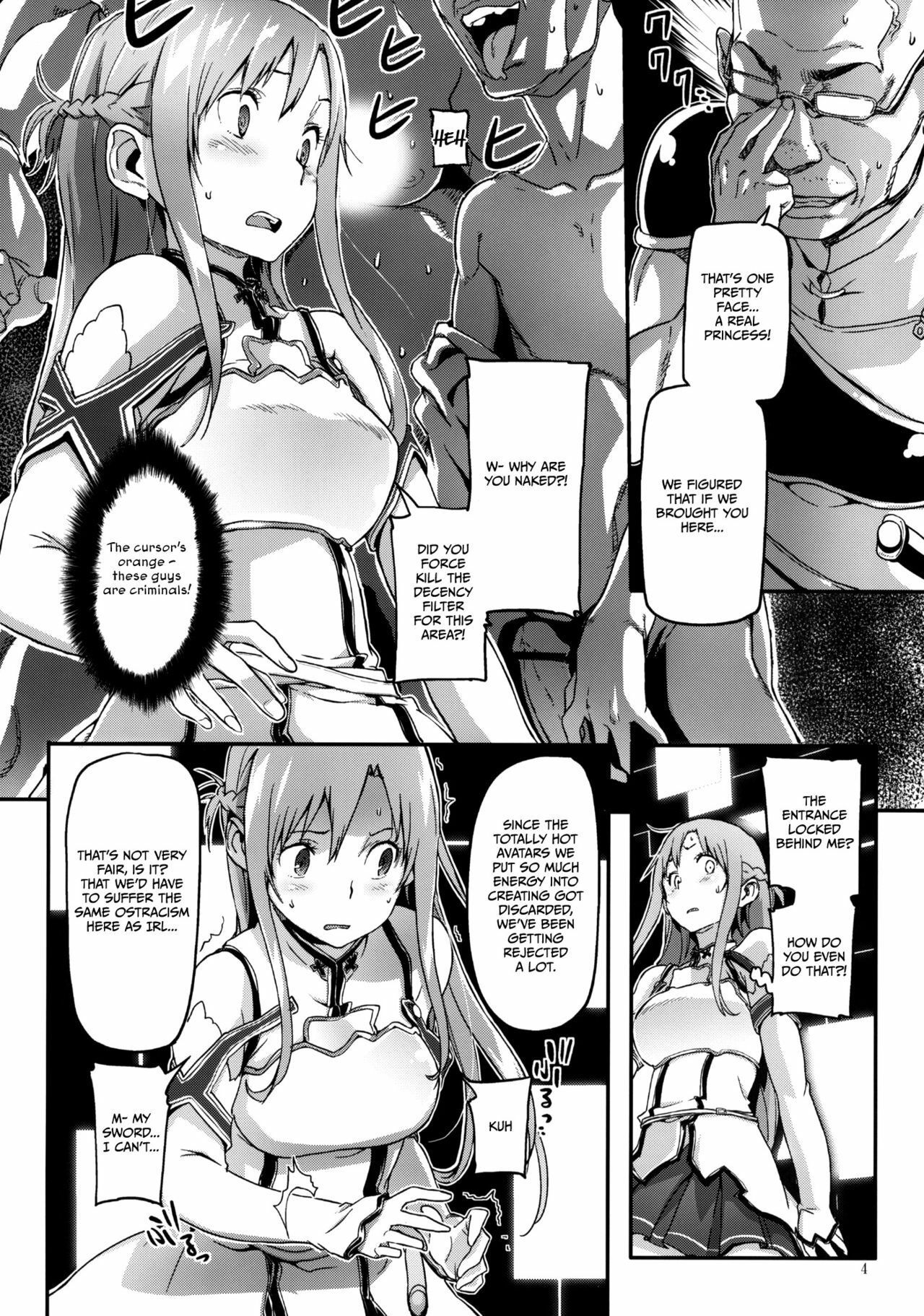 (C82) [SNOB NERD WORKS (Sameda Koban)] DELETE (Sword Art Online) [English] {LWB} page 5 full