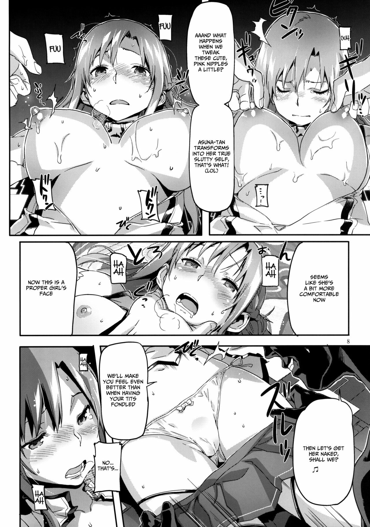 (C82) [SNOB NERD WORKS (Sameda Koban)] DELETE (Sword Art Online) [English] {LWB} page 9 full