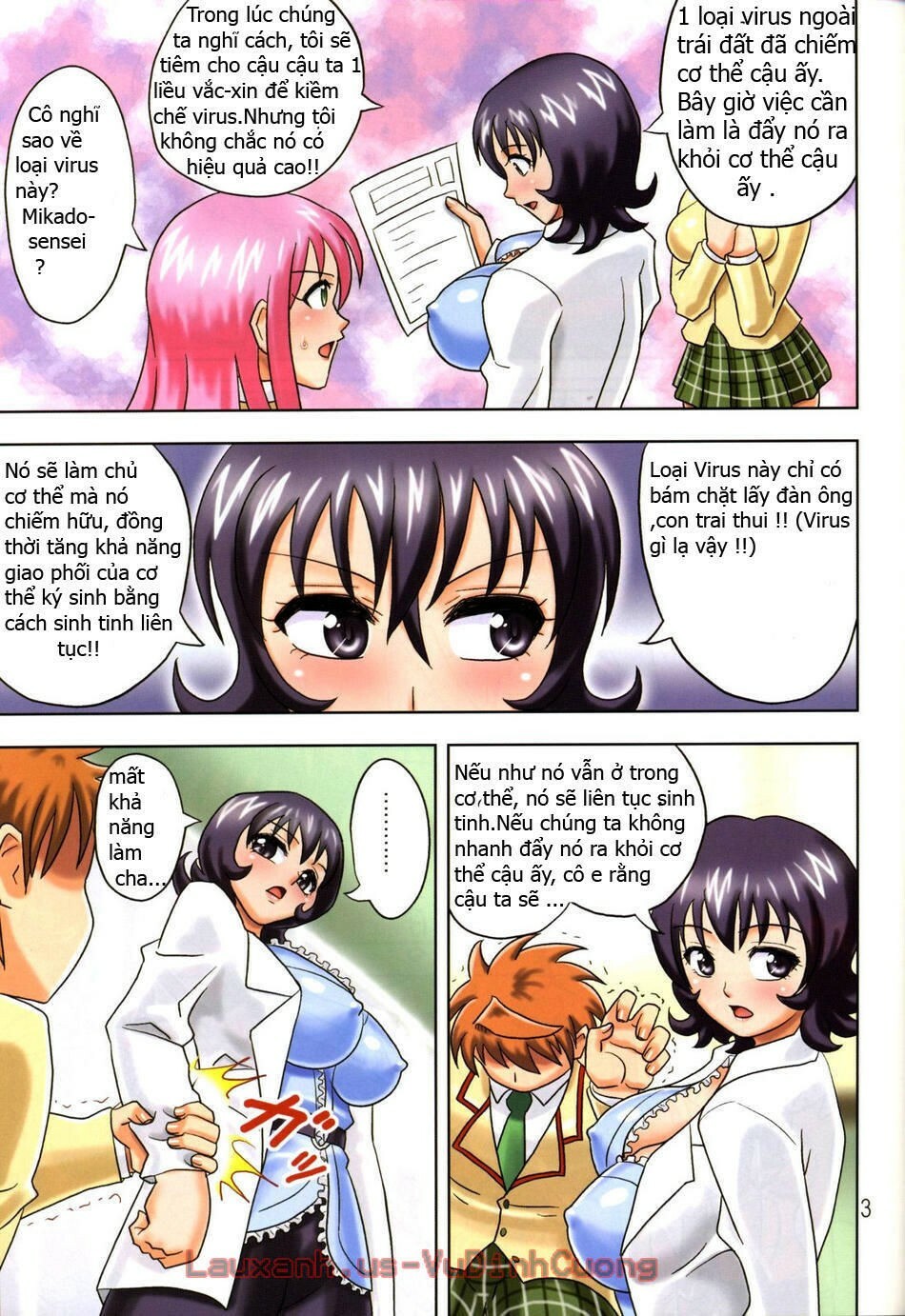 [Muchi Muchi 7 (Hikami Dan, Terada Zukeo)] Muchi Muchi Angel Vol. 14 (To LOVE-Ru) [Vietnamese Tiếng Việt] [Lauxanh.us] page 4 full