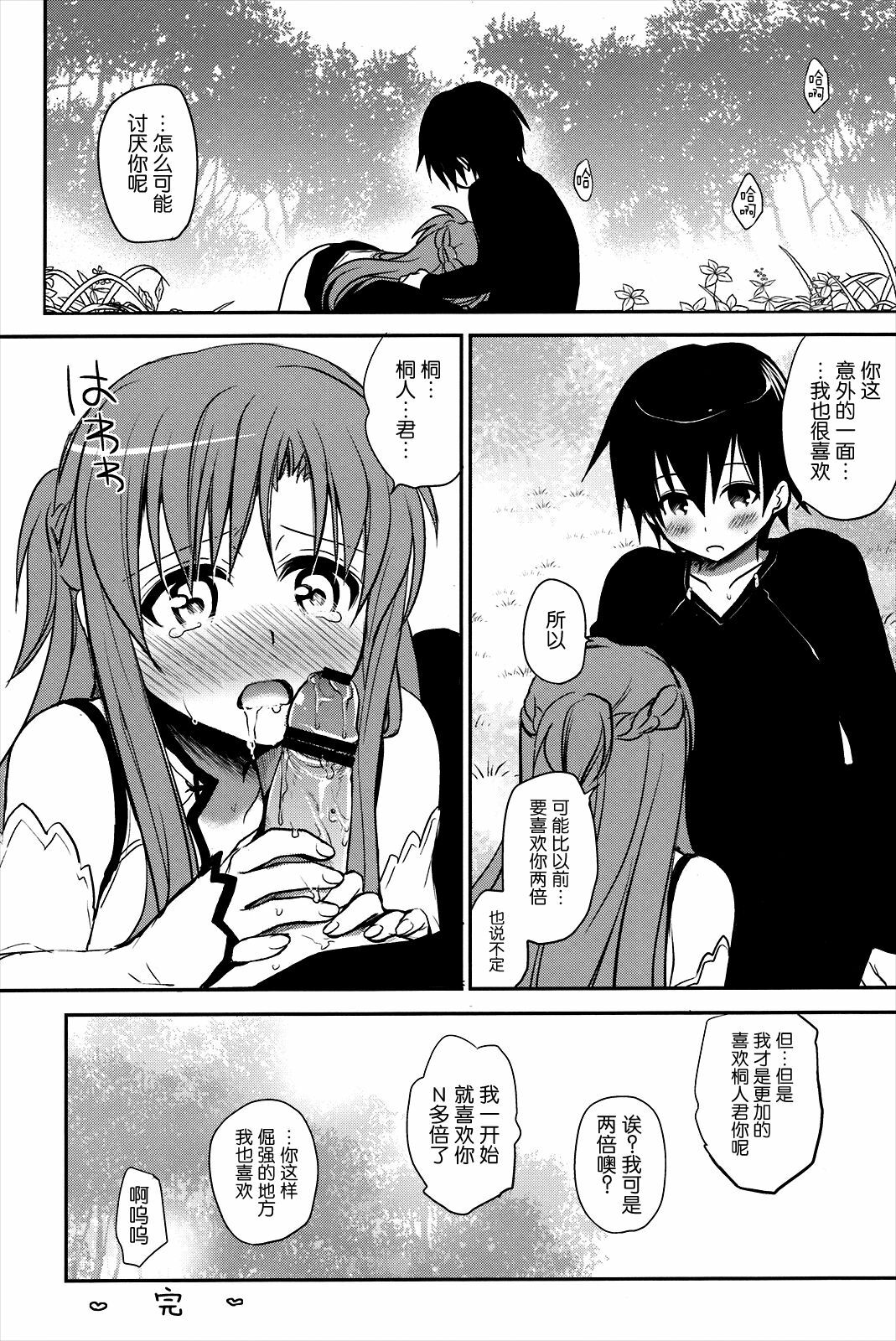 (C82) [Takumi na Muchi] Sanctuary (Sword Art Online) [Chinese] [空気系★汉化] page 25 full