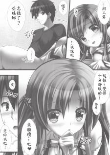 (C82) [Shiraki no Kobeya (Sakaki Maki)] Virtual Sex Online!! (Sword Art Online) [Chinese] [soulrr 個人漢化] - page 21