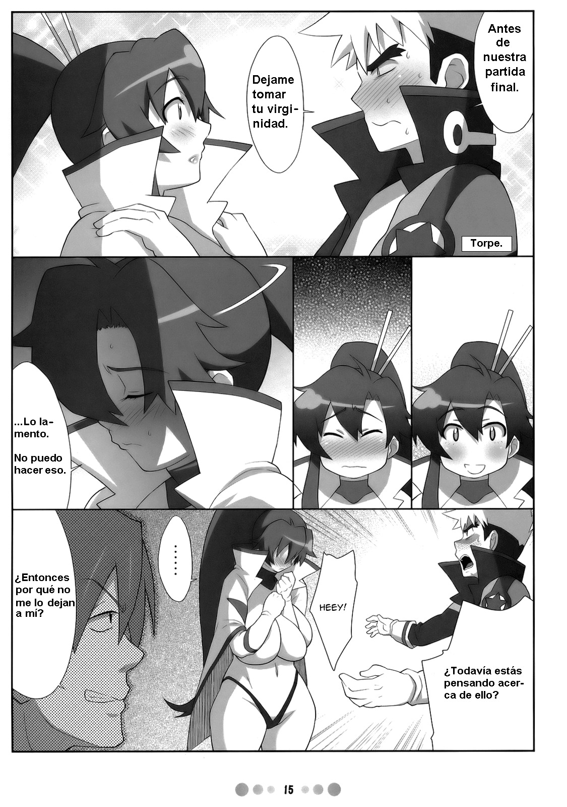 (C73) [TETRODOTOXIN (Nise Kurosaki, ST-retcher)] Chou Ishiyumi Chichi Senkan (Tengen Toppa Gurren Lagann) [Spanish] page 12 full