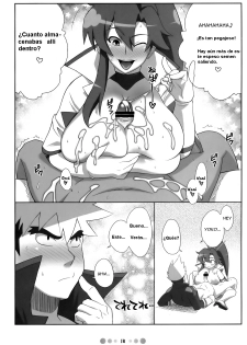 (C73) [TETRODOTOXIN (Nise Kurosaki, ST-retcher)] Chou Ishiyumi Chichi Senkan (Tengen Toppa Gurren Lagann) [Spanish] - page 11