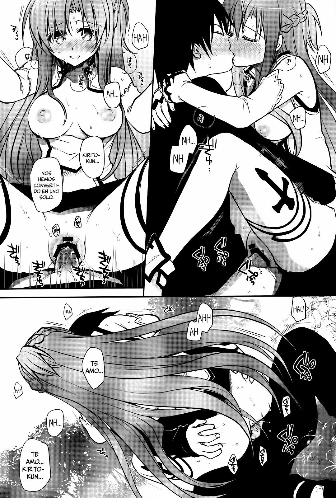 (C82) [Takumi na Muchi (Takumi na Muchi)] Sanctuary (Sword Art Online) [Spanish] [H-Elite no Fansub] page 12 full