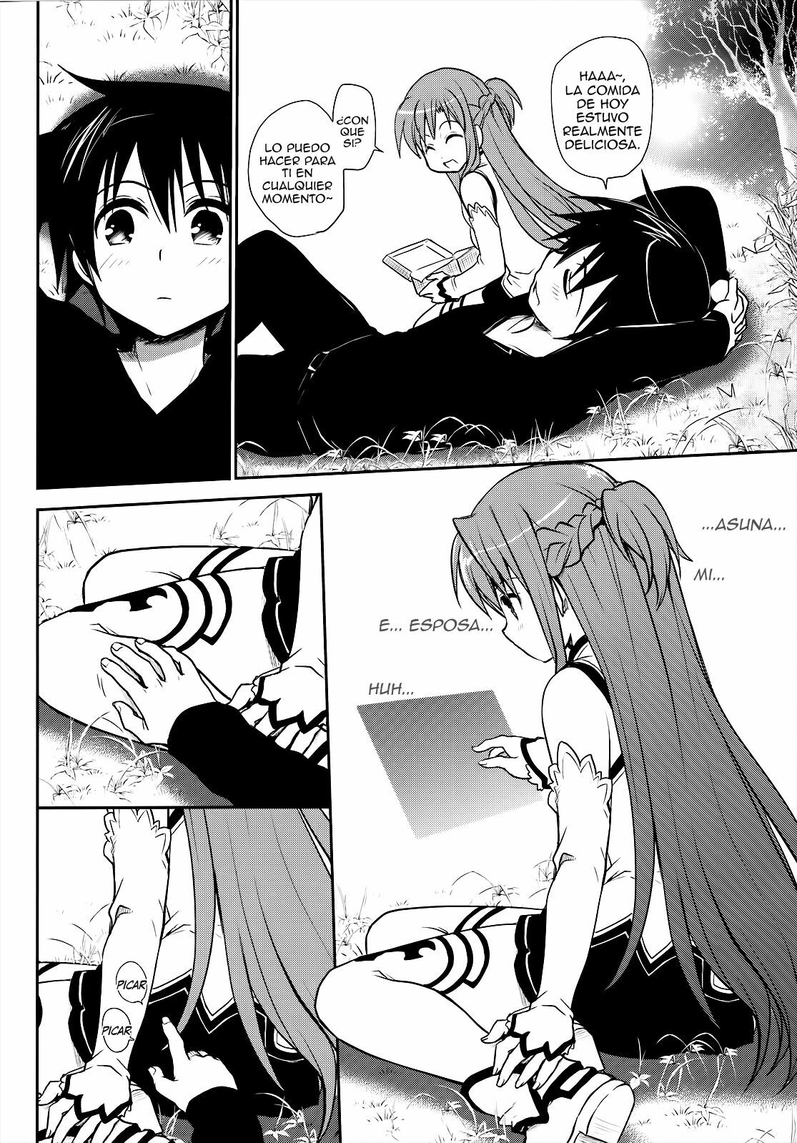 (C82) [Takumi na Muchi (Takumi na Muchi)] Sanctuary (Sword Art Online) [Spanish] [H-Elite no Fansub] page 7 full