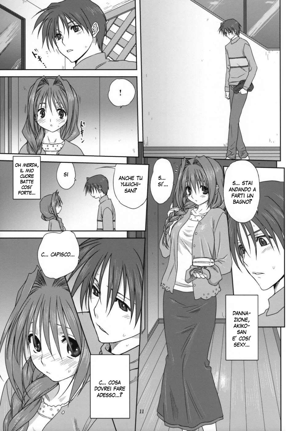 (C74) [Mitarashi Club (Mitarashi Kousei)] Akiko-san to Issho 3 (Kanon) [Italian] page 10 full