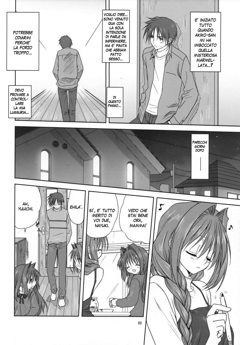 (C74) [Mitarashi Club (Mitarashi Kousei)] Akiko-san to Issho 3 (Kanon) [Italian] page 7 full