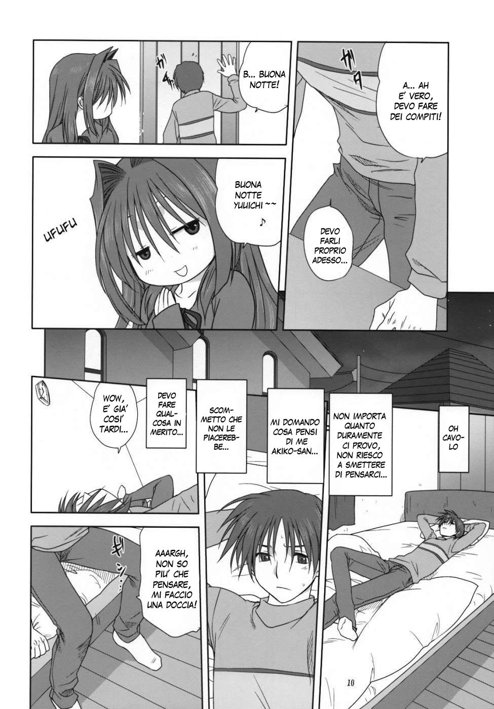 (C74) [Mitarashi Club (Mitarashi Kousei)] Akiko-san to Issho 3 (Kanon) [Italian] page 9 full