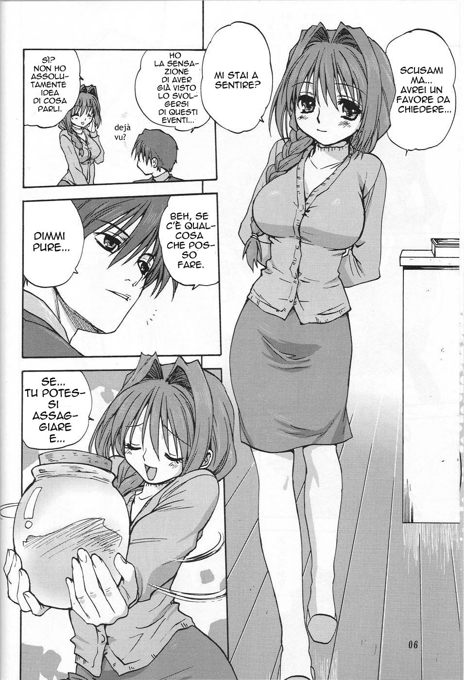 (C72) [Mitarashi Club (Mitarashi Kousei)] Akiko-san to Issho (Kanon) [Italian] page 5 full