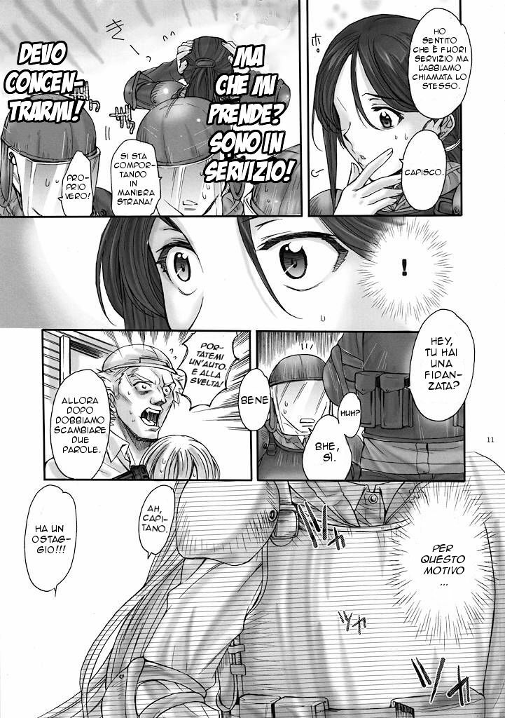 (C78) [Penpengusa Club (Katase Minami)] Toaru Kagaku no Keibiin (Anti Skill) (Toaru Kagaku no Railgun) [Italian] [Hentai Fantasy] page 10 full