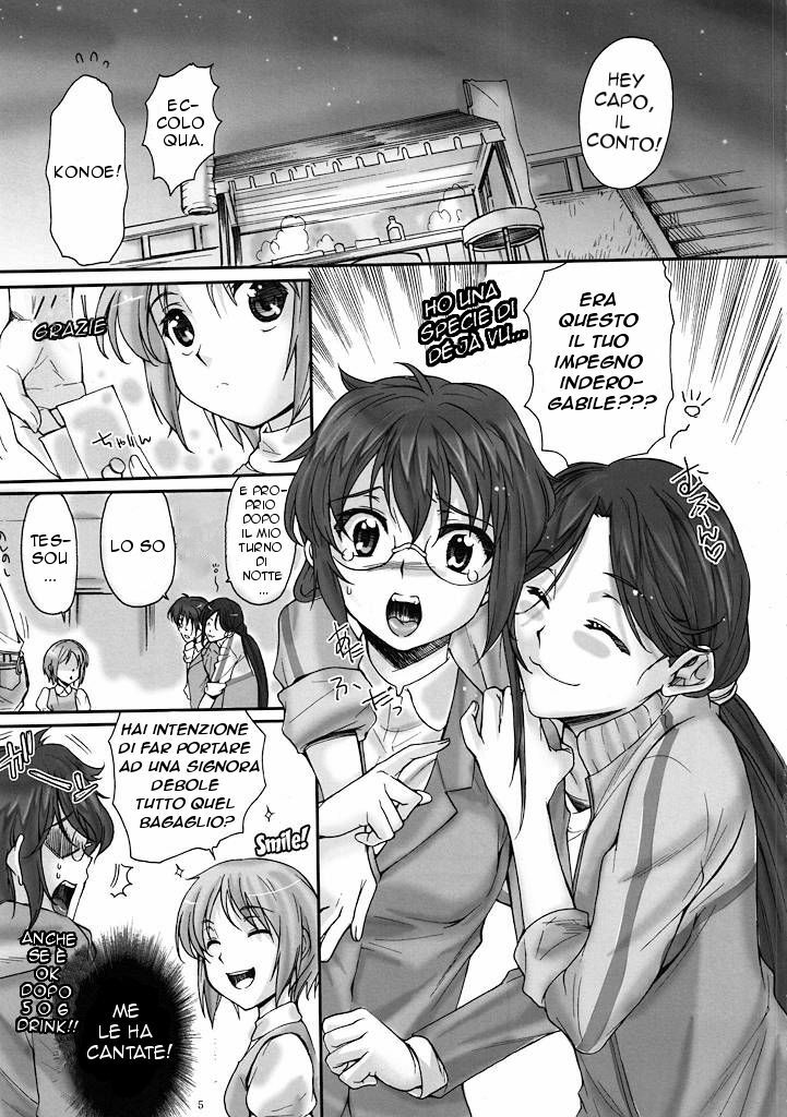 (C78) [Penpengusa Club (Katase Minami)] Toaru Kagaku no Keibiin (Anti Skill) (Toaru Kagaku no Railgun) [Italian] [Hentai Fantasy] page 4 full