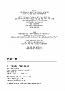 (C82) [TUKIBUTO (Hyouju Issei)] HI-Happy Pedigree (Touhou Project) (korean) - page 26