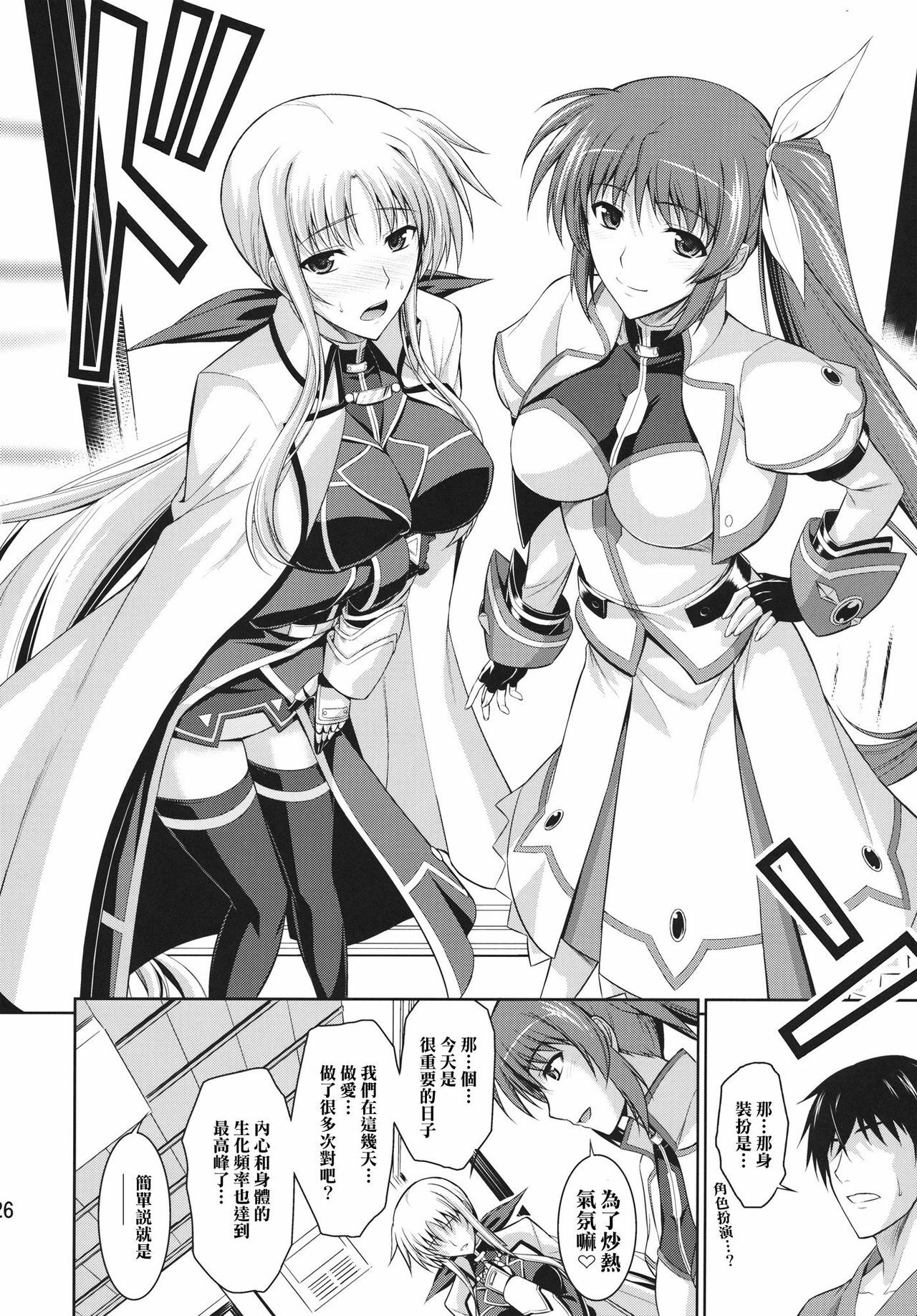 (C82) [Type-G (Ishigaki Takashi)] Ore to Nanofe to One Room (Mahou Shoujo Lyrical Nanoha StrikerS) [Chinese] [清純突破漢化] page 26 full