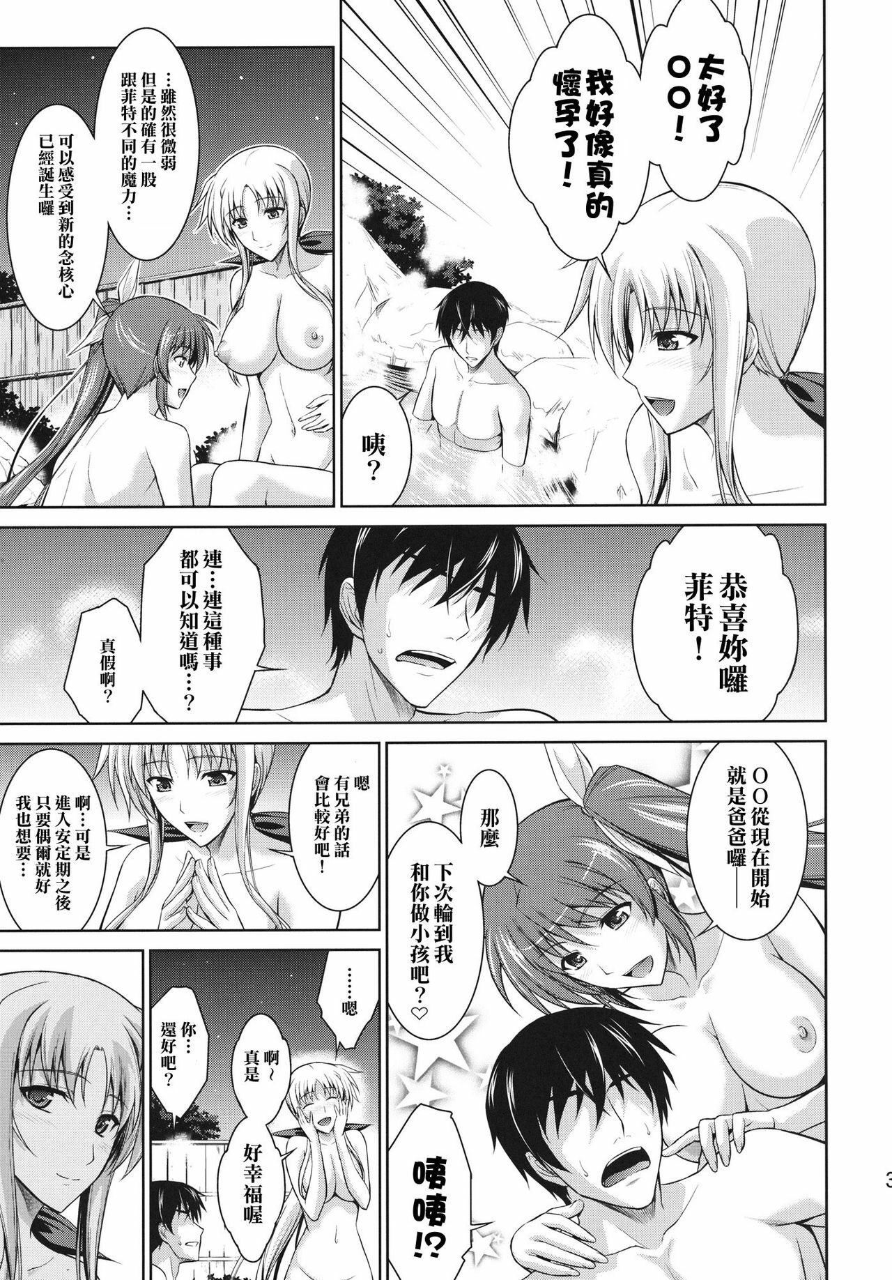 (C82) [Type-G (Ishigaki Takashi)] Ore to Nanofe to One Room (Mahou Shoujo Lyrical Nanoha StrikerS) [Chinese] [清純突破漢化] page 37 full