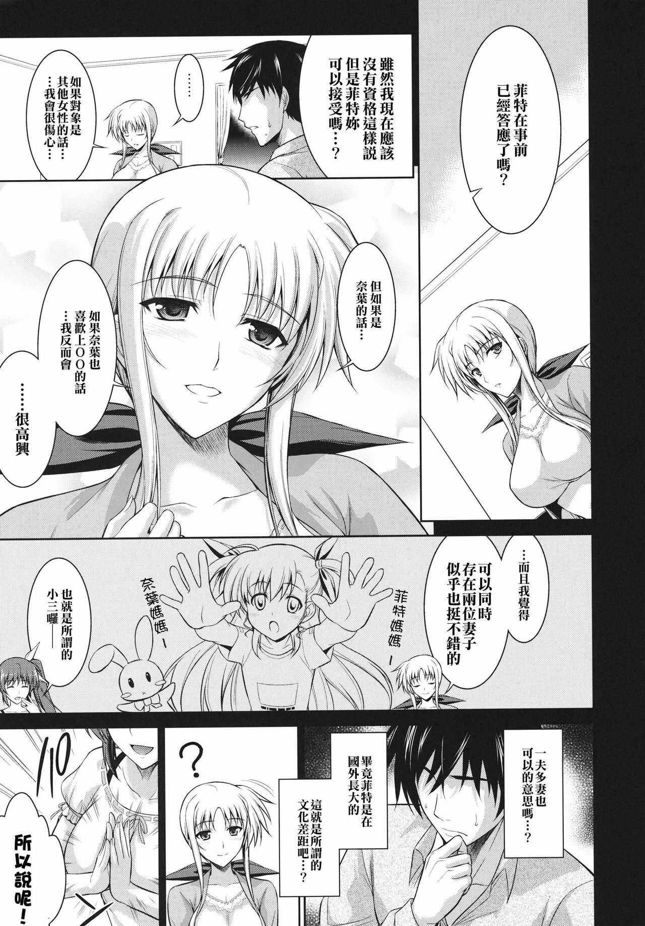 (C82) [Type-G (Ishigaki Takashi)] Ore to Nanofe to One Room (Mahou Shoujo Lyrical Nanoha StrikerS) [Chinese] [清純突破漢化] page 9 full