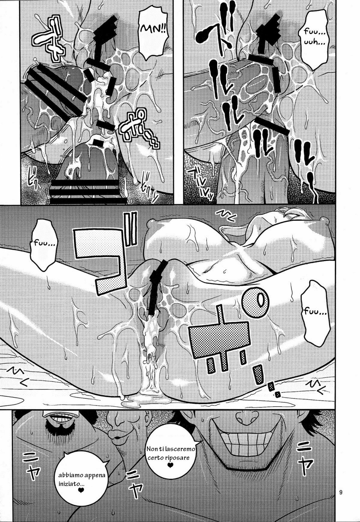 (C81) [ACID-HEAD (Murata.)] Nami no Ura Koukai Nisshi 6 (One Piece) [Italian] [Hentai Fantasy] page 10 full