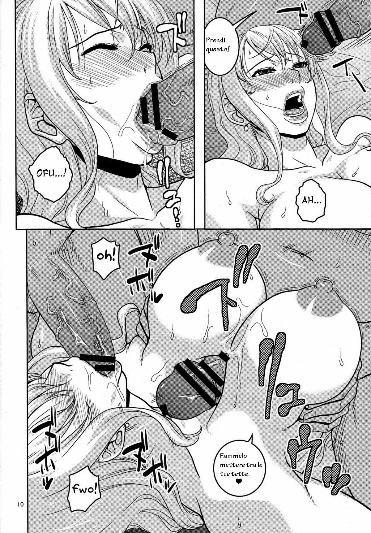 (C81) [ACID-HEAD (Murata.)] Nami no Ura Koukai Nisshi 6 (One Piece) [Italian] [Hentai Fantasy] page 11 full