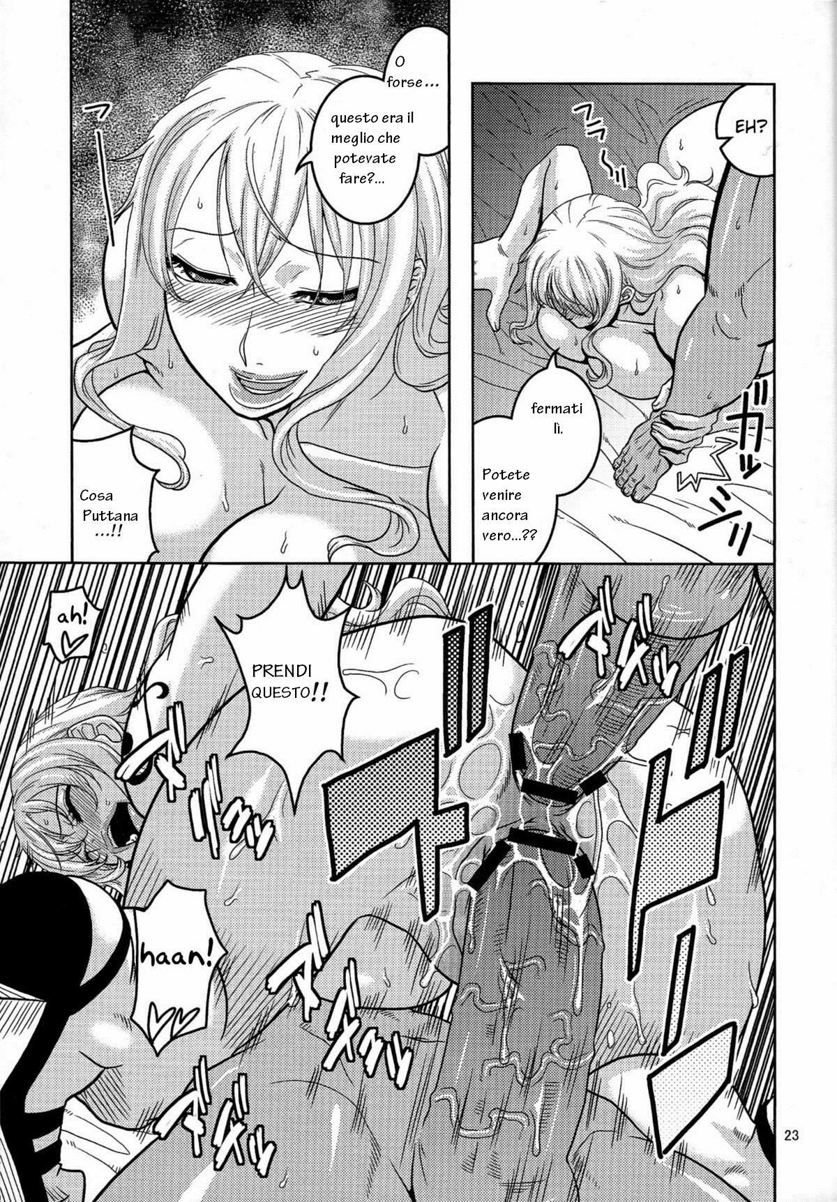 (C81) [ACID-HEAD (Murata.)] Nami no Ura Koukai Nisshi 6 (One Piece) [Italian] [Hentai Fantasy] page 24 full
