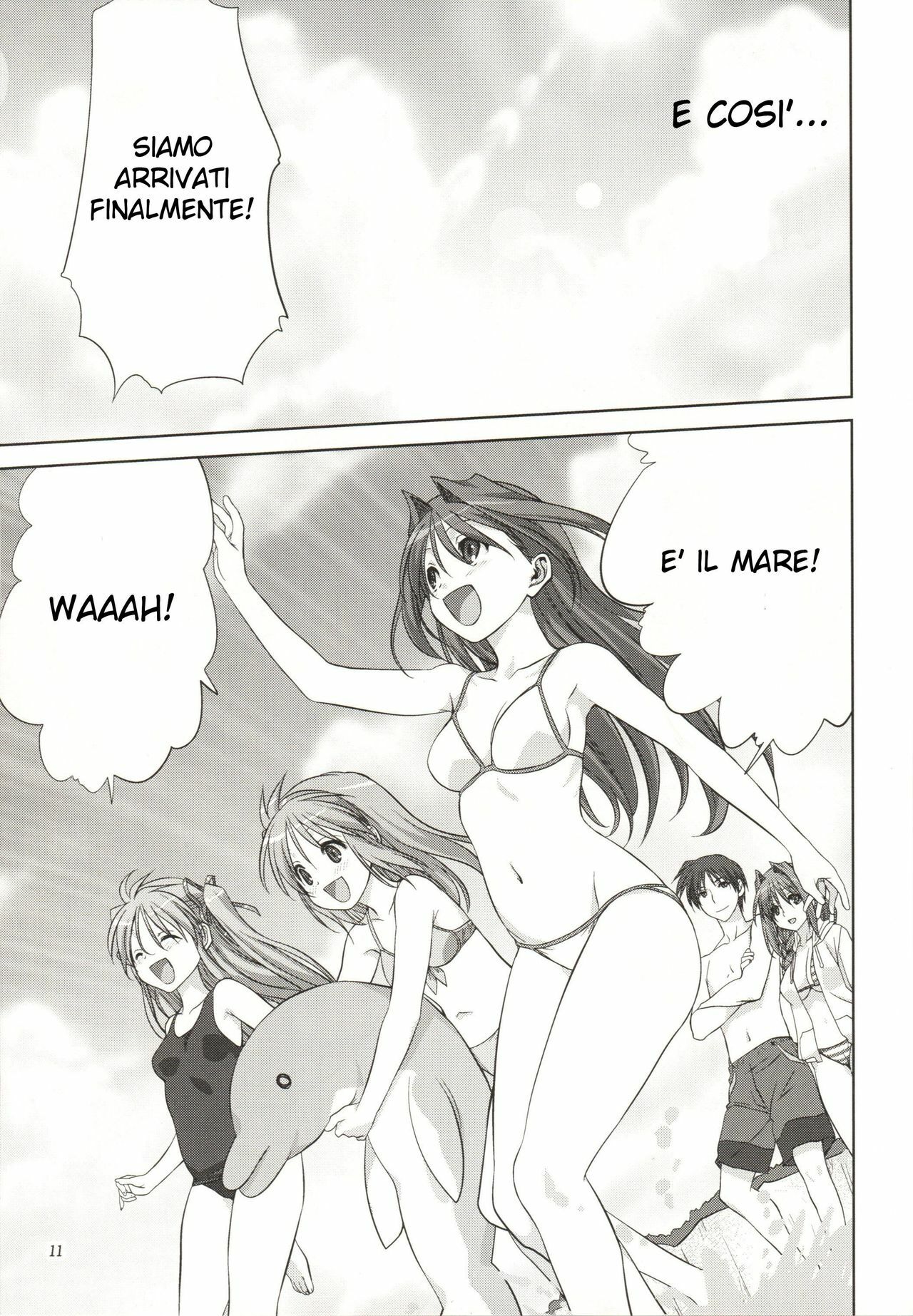 (C80) [Mitarashi Club (Mitarashi Kousei)] Akiko-san to Issho 8 (Kanon) [Italian] page 10 full