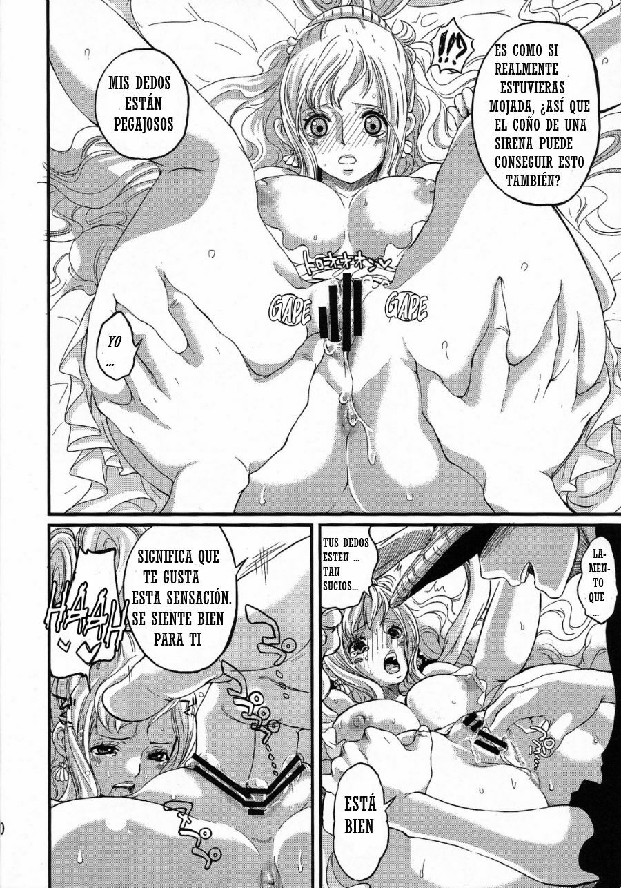 (C80) [Queen Of VANILLA (Tigusa Suzume)] Ningyohime (One Piece) [Spanish] [NTINFS] page 10 full