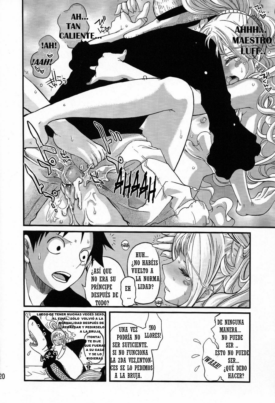 (C80) [Queen Of VANILLA (Tigusa Suzume)] Ningyohime (One Piece) [Spanish] [NTINFS] page 20 full