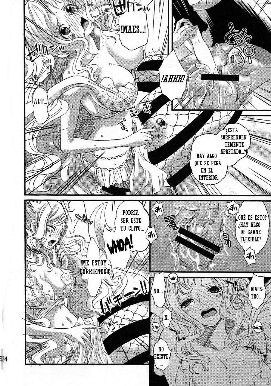 (C80) [Queen Of VANILLA (Tigusa Suzume)] Ningyohime (One Piece) [Spanish] [NTINFS] page 24 full